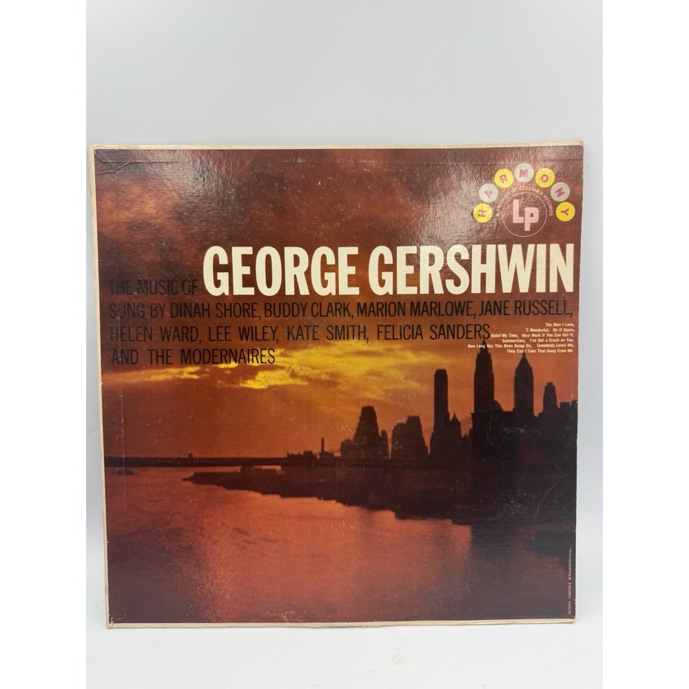 The Music of George Gershwin - Various Artists - Harmony 1957 Vinyl Record